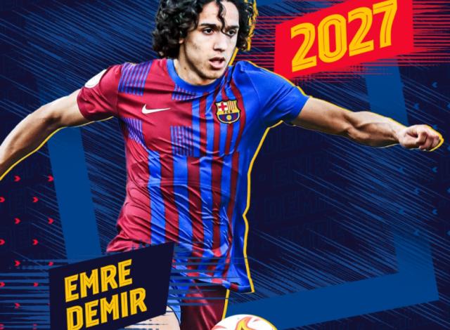 乐鱼-【官方】巴萨预订17岁土耳其天才 球员明夏加入B队